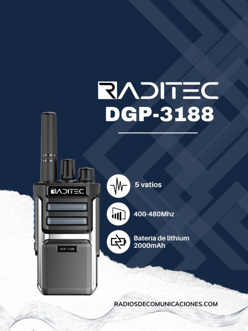 Radio de Comunicación - Raditec -DGP-32887